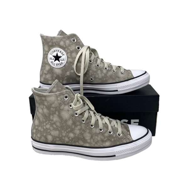 Converse Chuck Taylor All Star High Top Canvas Beige Women Size Sneakers A00766C - Picture 6 of 10
